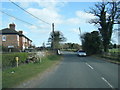 Giantswood Lane at Hulme Walfield village boundary