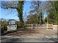 Entrance to Millhill Sewage Works