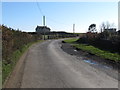 View south along School Road, Ballymartin