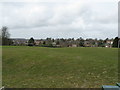 View NW across Heathfield from the recreation ground