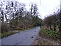 TG1208 : Mill Road, Marlingford by Geographer