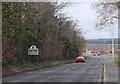 Town sign, Kelso