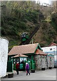 SS7249 : Lynton and Lynmouth Cliff Railway by nick macneill