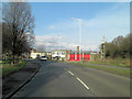 Shepiston Lane passes Harlington Fire Station