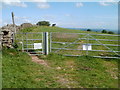 Gate leading to a track to the Folly Tower NE of Pontypool