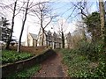 Path up to Durham School