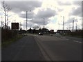 A5190 approaching roundabout