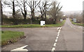 Boshill Cross junction looking west