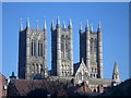 SK9771 : Lincoln Cathedral by Ben Keating