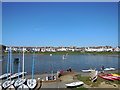TQ2604 : Boating on Hove Lagoon by Paul Gillett