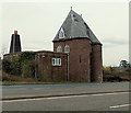 NW side of Grade II listed former gatehouse, Pencraig