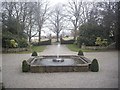 NZ1818 : Ornamental fountain at Headlam Hall by Stanley Howe