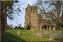 SO5868 : St Mary's church, Burford by Mike Searle