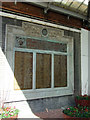 GSWR War Memorial at Ayr railway station