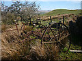 NY5907 : Abandoned agricultural machine, Buskethowe by Karl and Ali