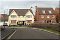 Houses in Authie Green from Borden Way