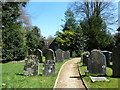 All Saints, Compton: churchyard (a)