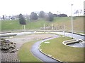 Centre island, Tees Barrage canoe course