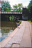 TQ2883 : Heron on the Regent's Canal Towpath by Elaine Champion