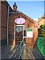 Stourport Baptist Church (4) - Church schoolroom entrance, Minster Road, Stourport-on-Severn