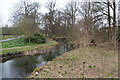 Channel through Bute Park