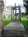 The war memorial in All Saints Churchyard, Fulham