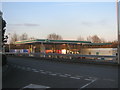 BP filling station at Leicester Markfield Services