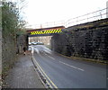 Railway bridge and masonry, Llantwit Road, Treforest, Pontypridd