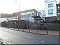 An entrance to the University of Glamorgan, Treforest, Pontypridd