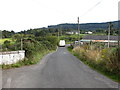 Sharp bend on the Bannanstown Road