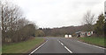 Roadside fruit and flower stall on A31