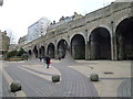 Exiting Forster Square station