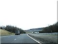 A74(M) southbound