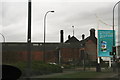 Industrial complex by the A6178 at Carbrook