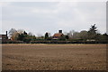 Cottage across the fields