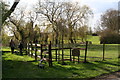 Irby Community Pond, and footpath