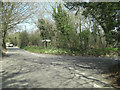 West Dean road junction with North Lane