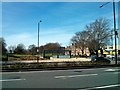 Entrance to Burgess Park, Old Kent Road, London