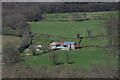 Blackaller Farm from the ridge footpath