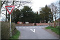 Low Gate, junction with Sea Dyke Way, Eskham