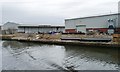 Industrial sheds, north end of Runcorn Dock