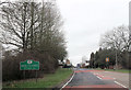 Entering Wiltshire at  Faberstown