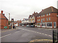 Shops in High Street opposite the Crown