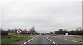 A419 at junction for Lower Widhill Farm