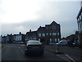 Tonbridge library from Vale Road junction