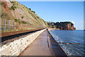 South West Coast Path, South Devon Railway Sea Wall