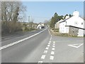 Road junction at Pipers Pool