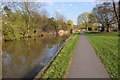 Worcester and Birmingham Canal in Worcester