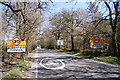 Arriving at Burghfield Common