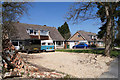 Houses on Burghfield Common